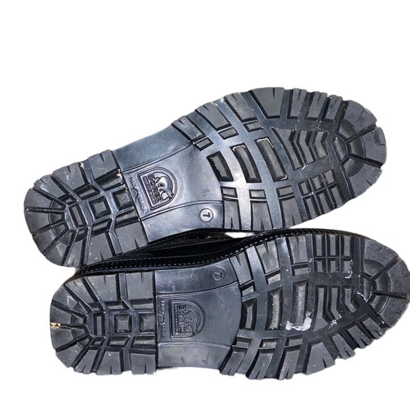 Vintage Sorel Kaufman Winter Boots Women's size 7 Waterproof Canada Green/Black - Picture 9 of 11